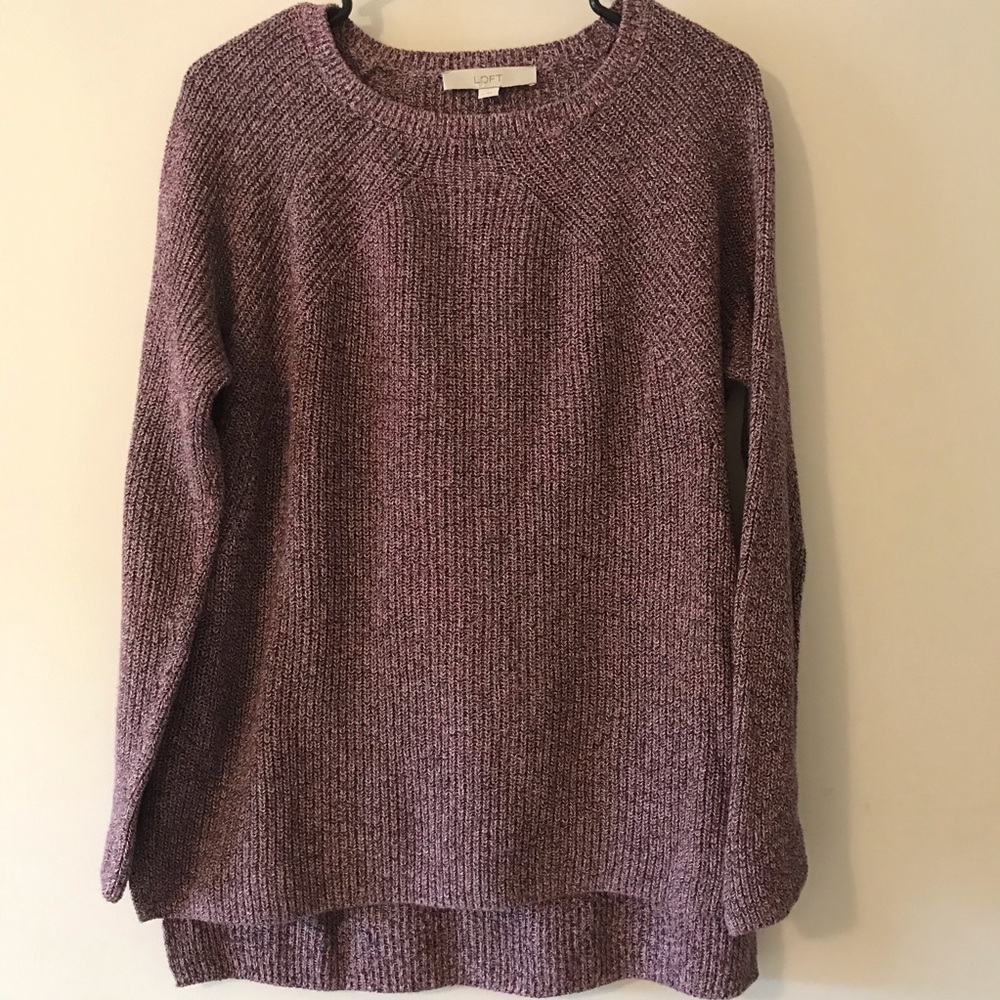 Loft Woman’s High Low Long Sleeve Cardigan